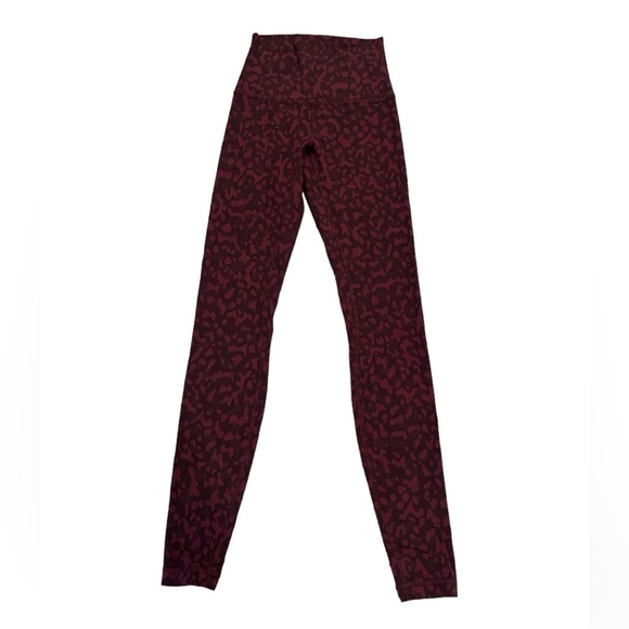 Lululemon Align Pant 28" in Formation Camo Dark Adobe Multi - size 6 - Picture 3 of 9